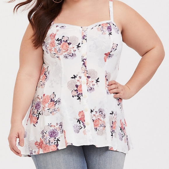 torrid Tops - Torrid Floral Cami